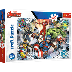 Trefl 100 - Famous Avengers / Disney Marvel The Avengers