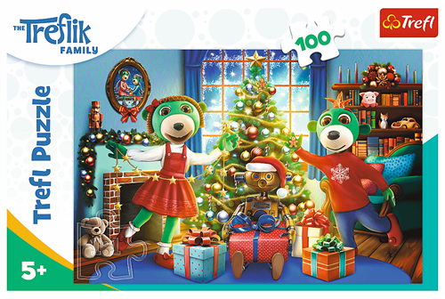 Trefl 100 - Winter Trefliks / KAZSTUDIO SA The Treflik Family-3