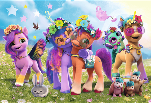 Trefl 100 - Funny Ponies / Hasbro, My Little Pony-2