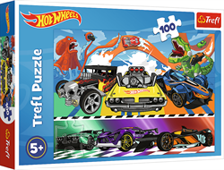 Trefl 100 - Speeding cars / Hot Wheels