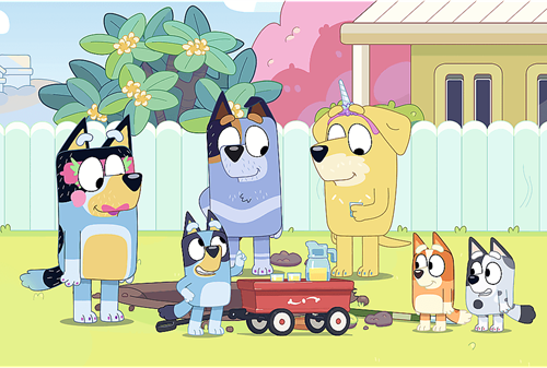 Trefl 100 - Bluey's happy world / BBC Bluey-2