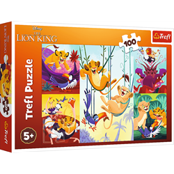 Trefl 100 - Brave King of the jungle / Disney Lion King