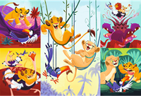 Trefl 100 - Brave King of the jungle / Disney Lion King-2