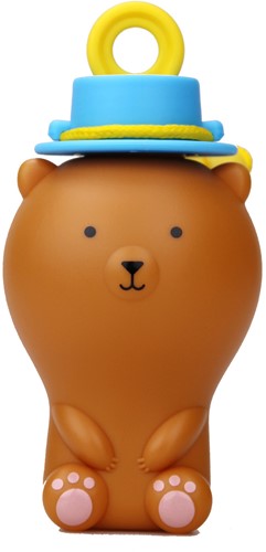 Uncle Bubble - Fun Anti-Spill Pals - Brown Bear