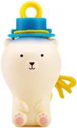 Uncle Bubble - Fun Anti-Spill Pals - White Bear