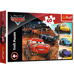 Trefl 60 - Lightning McQueen with friends / Disney Cars 3