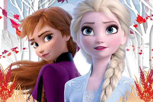 Trefl 60 - The enchanted world of Anna and Elsa / Disney Fro-2