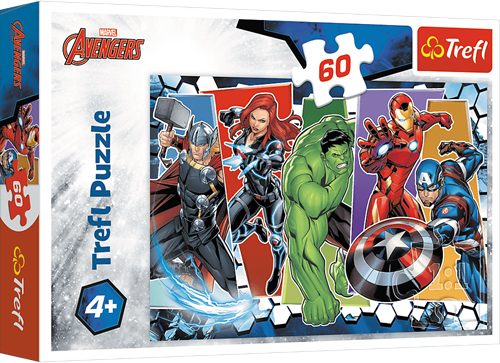 Trefl 60 - The Avengers Invincible / Disney Marvel The Aveng