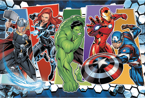 Trefl 60 - The Avengers Invincible / Disney Marvel The Aveng-2
