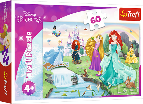 Trefl 60 - Meet the Princesses / Disney Princess