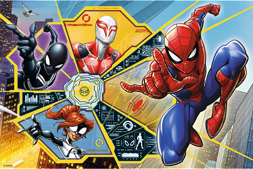 Trefl 60 - On the web / Disney Marvel Spiderman-2