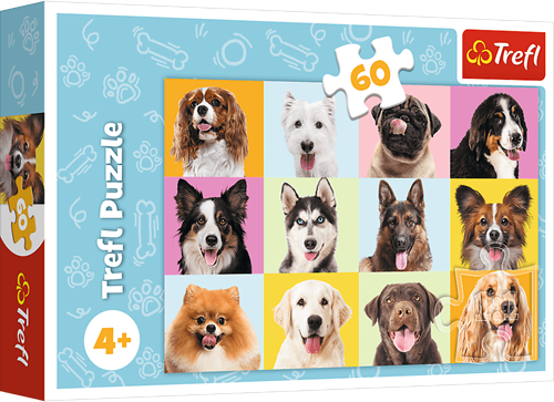 Trefl 60 - Cute dogs