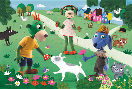 Trefl 60 - Happy Day of the Trefliks / KAZSTUDIO SA The Treflik Family-2