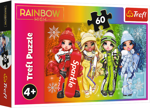 Trefl 60 - Joyful dolls / MGA Rainbow high