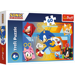 Trefl 60 - Sonic in action / SEGA Sonic The Hedgehog