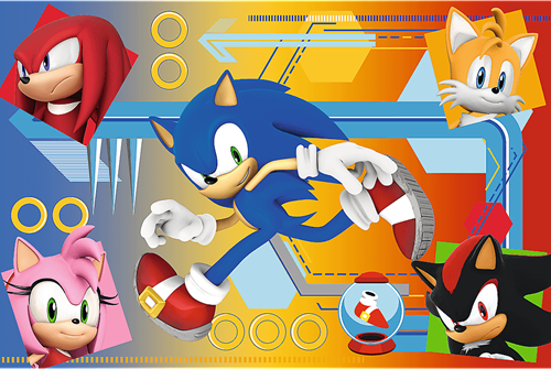 Trefl 60 - Sonic in action / SEGA Sonic The Hedgehog-2