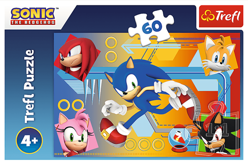 Trefl 60 - Sonic in action / SEGA Sonic The Hedgehog-3