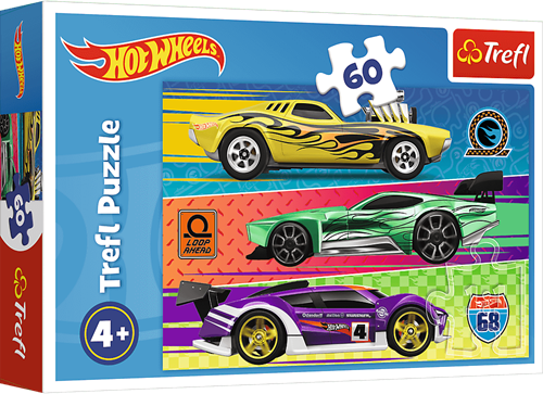 Trefl 60 - Race / Mattel Hot Wheels