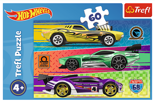 Trefl 60 - Race / Mattel Hot Wheels-3