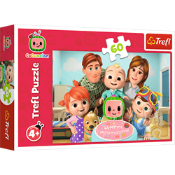 Trefl 60 - Cocomelon, an amazing day / Moonbug Cocomelon