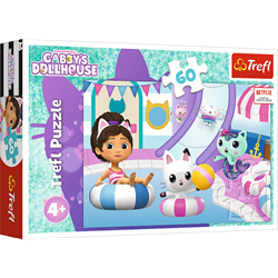 Trefl 60 - Gabby at the pool / Universal Gabby's Dollhouse