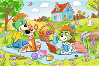 Trefl 60 - Adventures of the Treflik Family / KAZSTUDIO SA The Treflik Family-2