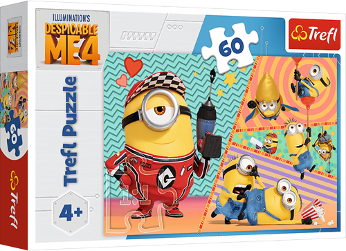 Trefl 60 - Happy Minions / Universal Despicable Me 4