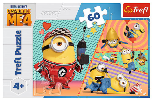 Trefl 60 - Happy Minions / Universal Despicable Me 4-3