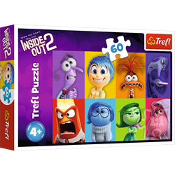 Trefl 60 - Know your emotions / Disney Inside Out 2