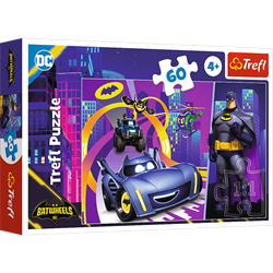 Trefl 60 - Batman and his vehicles / Warner Batwheels