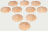 Tickit Natuurlijke Houten Schijven
