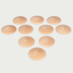 Tickit Natuurlijke Houten Schijven