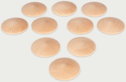 Tickit Natuurlijke Houten Schijven