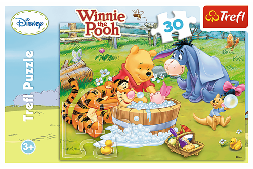 Trefl 30 - Piglet is taking a bath / Disney Winnie the Pooh-2