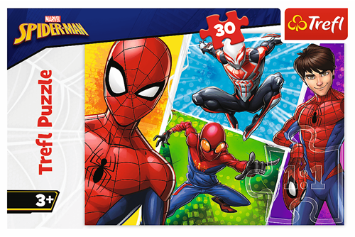 Trefl 30 - Spider-Man and Miguel / Disney Marvel Spiderman-2