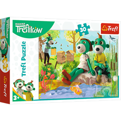 Trefl 30 - Trefliks on the pond / KAZSTUDIO SA The Treflik Family