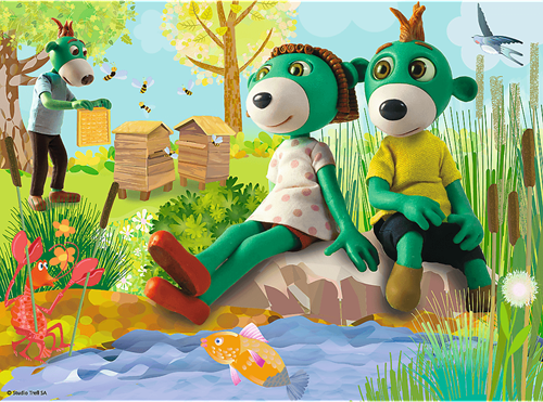 Trefl 30 - Trefliks on the pond / KAZSTUDIO SA The Treflik Family-3