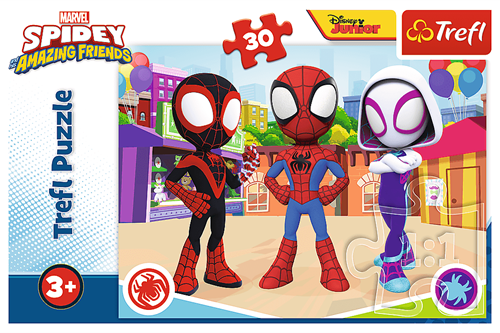 Trefl 30 - The adventures of Spiday and friends / Spiday and-3