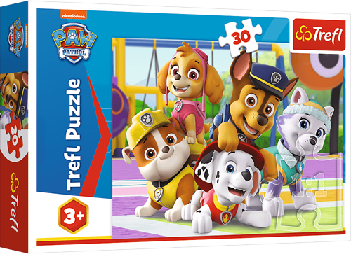 Trefl 30 - Paw Patrol always on time / Vaicom PAW Patrol