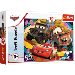 Trefl 30 - Speeding cars / Disney Cars 3