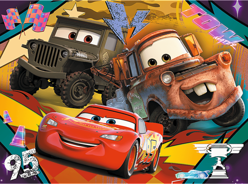 Trefl 30 - Speeding cars / Disney Cars 3-2