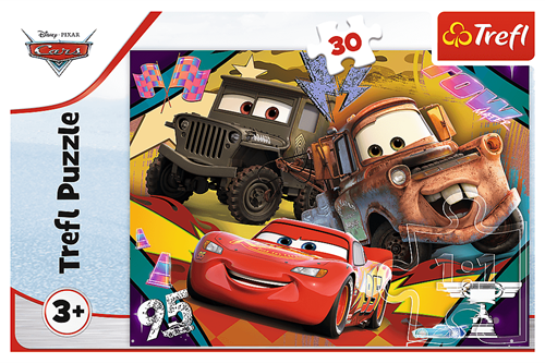 Trefl 30 - Speeding cars / Disney Cars 3-3