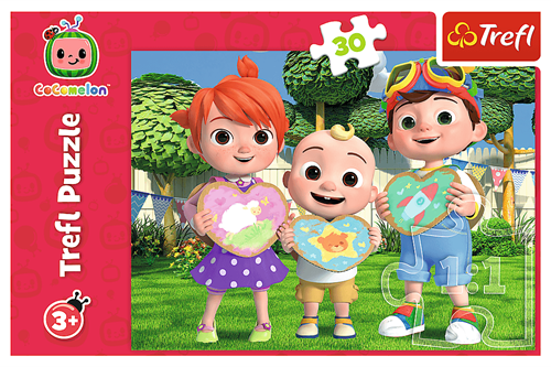 Trefl 30 - Cocomelon, Let's play together! / Moonbug Cocomelon-3