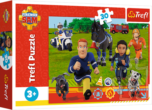 Trefl 30 - Ready to help / Prism A&D Fireman Sam