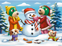 Trefl 30 - Treflik's winter fun / KAZSTUDIO SA The Treflik Family-2