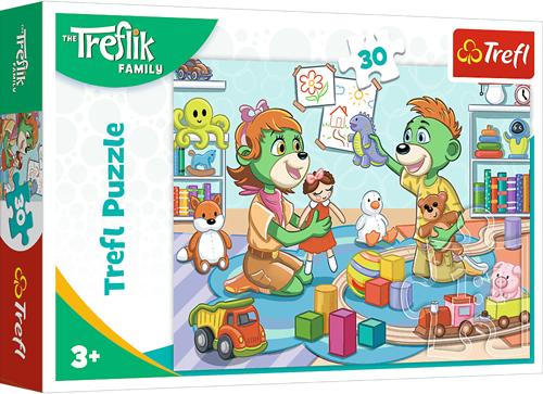Trefl 30 - Happy Treflik's Family / KAZSTUDIO SA The Treflik Family