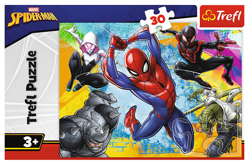 Trefl 30 - Spider-man colors / Disney Marvel Spiderman-3