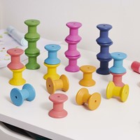 Tickit Regenboog Houten Spoelen-3