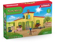 Schleich Farm World Grote stal, geel-2