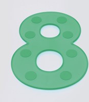 Tickit SiliShapes Puntnummers-3